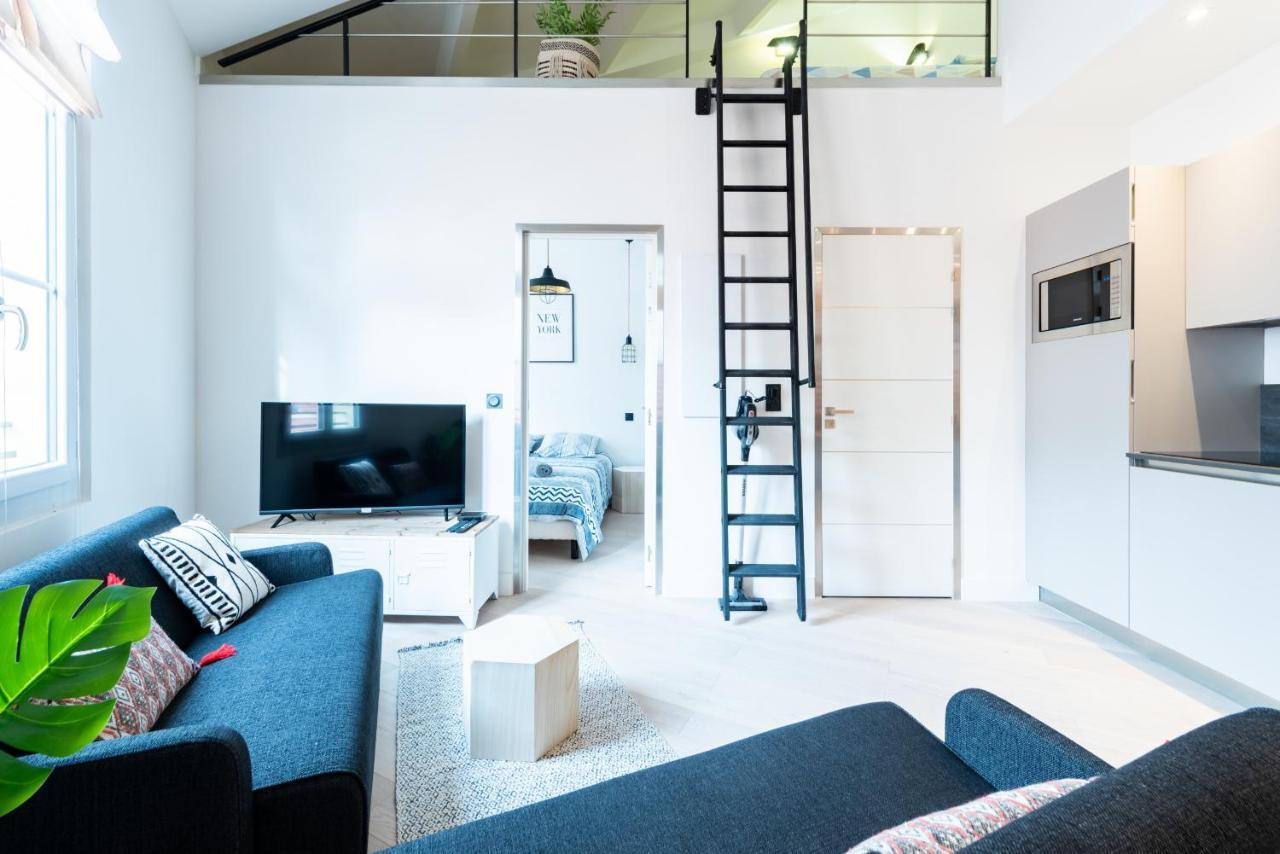 Smartbnb - 2 Pieces Moderne - Mezzanine - Emplacement Central Apartment Nice Luaran gambar